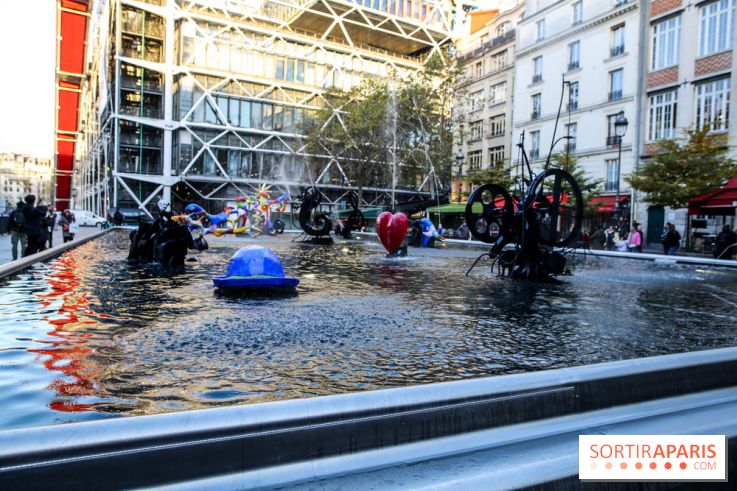 La Fontaine Stravinsky rénovée à Paris, nos photos