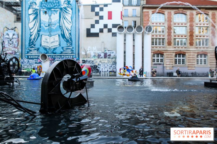 La Fontaine Stravinsky restaurée à Paris, nos photos
