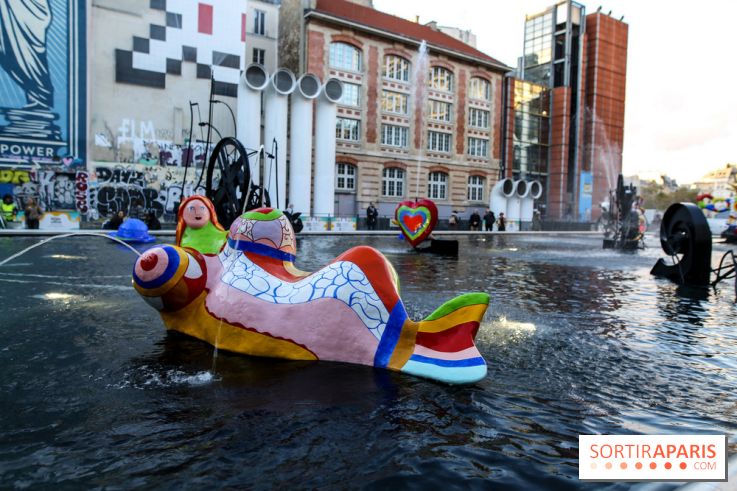 La Fontaine Stravinsky restaurée à Paris, nos photos