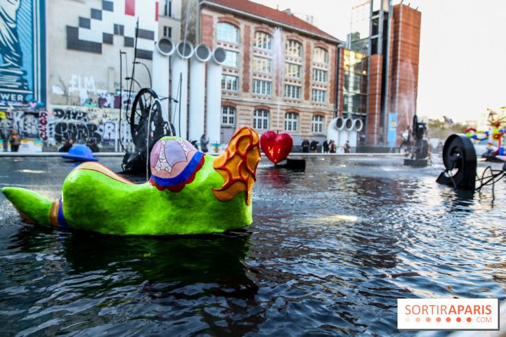 La Fontaine Stravinsky restaurée à Paris, nos photos