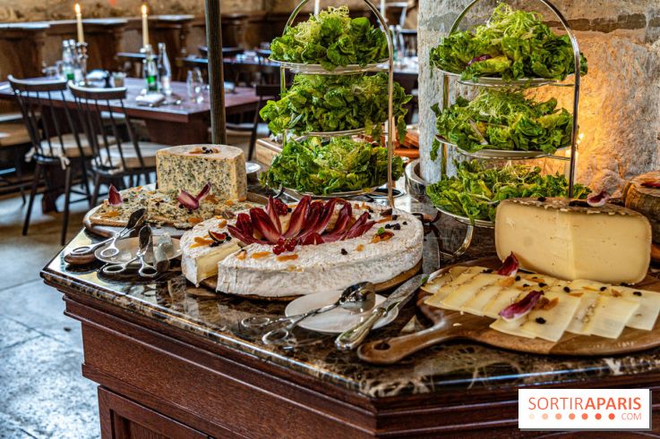 Le brunch du Réfectoire des Moines à l'Abbaye des Vaux de Cernay