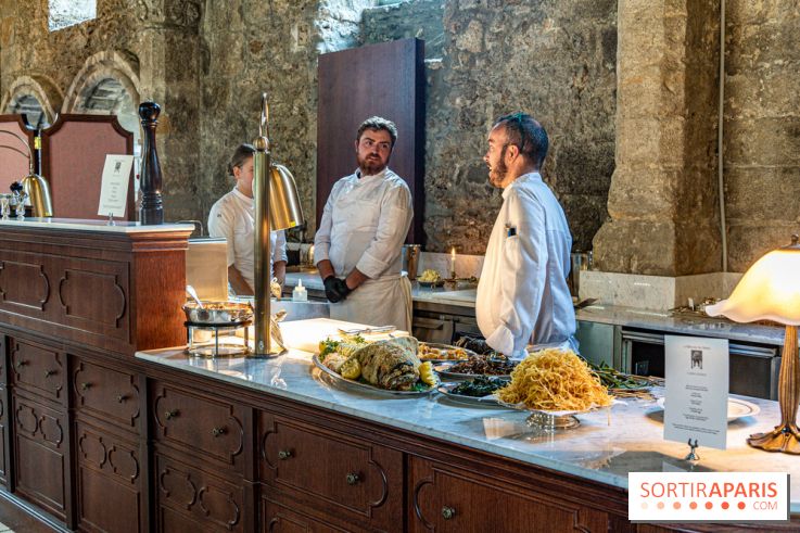 Le brunch du Réfectoire des Moines à l'Abbaye des Vaux de Cernay