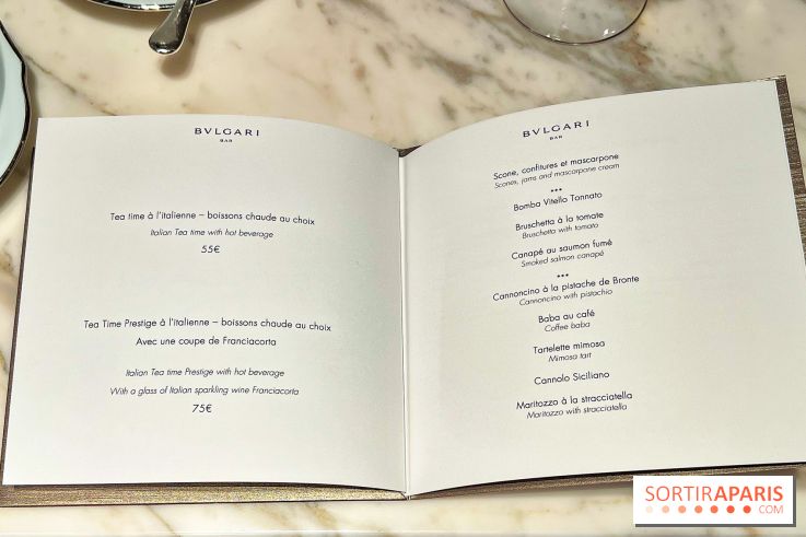 Le Tea Time aux accents italiens du Bulgari Hotel Paris