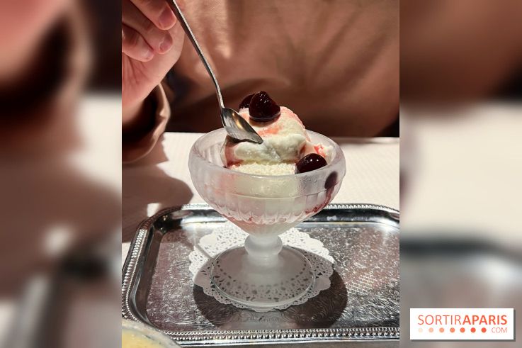 Gianmarco Gorni au Perchoir - Glace flor di latte amarena