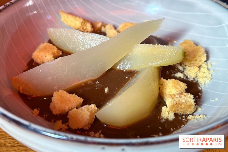 Sama - Poires pochées à l'arak