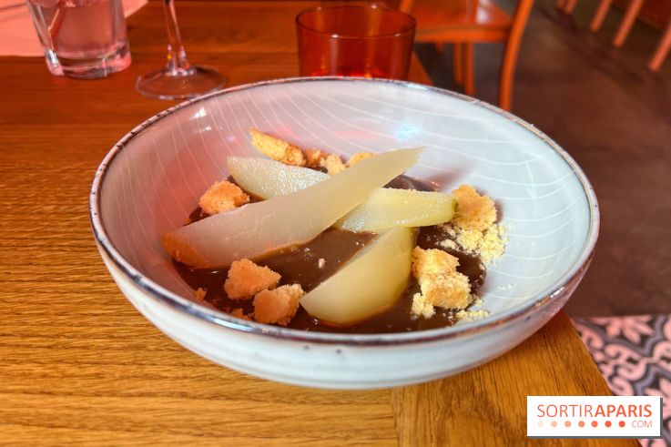 Sama - Poires pochées à l'arak