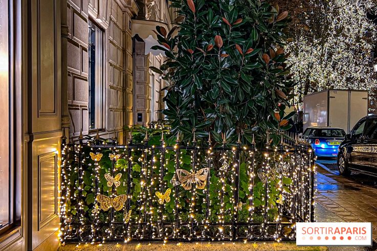 Les illuminations de Noël 2023 de l'Avenue Montaigne - cérémonie et décors féériques