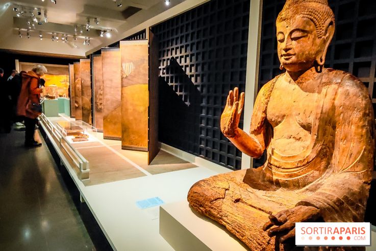 Exposition A la cour du Prince Genji : l'imaginaire japonaise se dévoile au musée Guimet  - IMG20231121093752