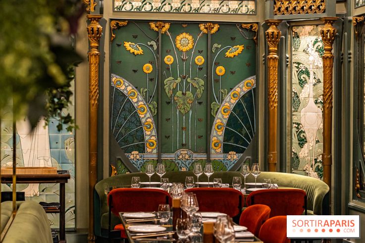 Le Beefbar, le plus beau restaurant art nouveau de Paris