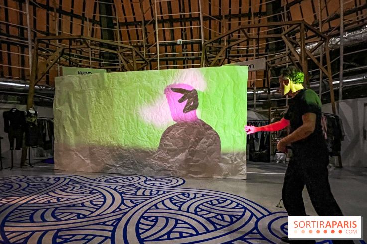 Spectacle d'ombres au Printemps Haussmann - IMG 4493 jpg