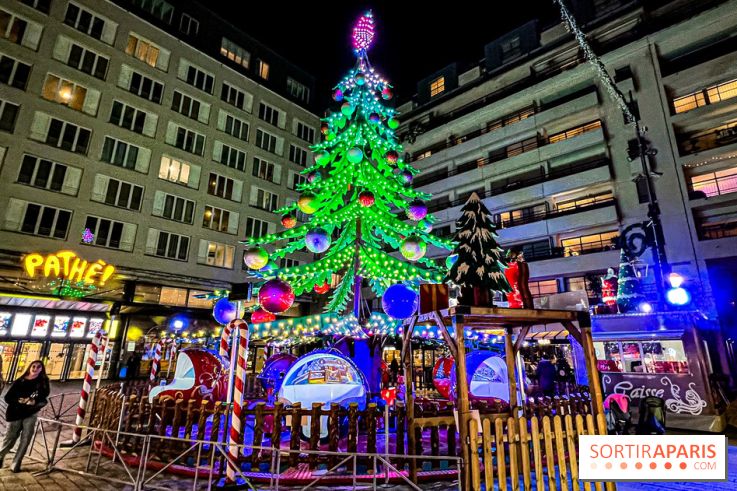 Le Marché de Noël de Boulogne Billancourt (92) : carrousel, vin chaud, illuminations - image00050