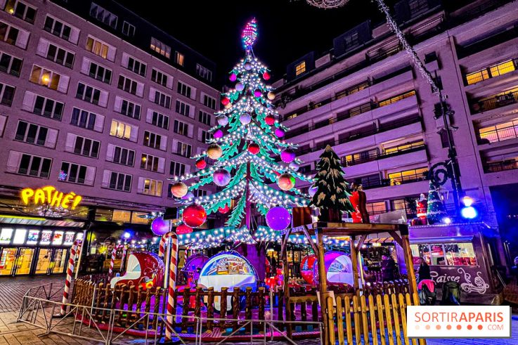 Le Marché de Noël de Boulogne Billancourt (92) : carrousel, vin chaud, illuminations - image00052