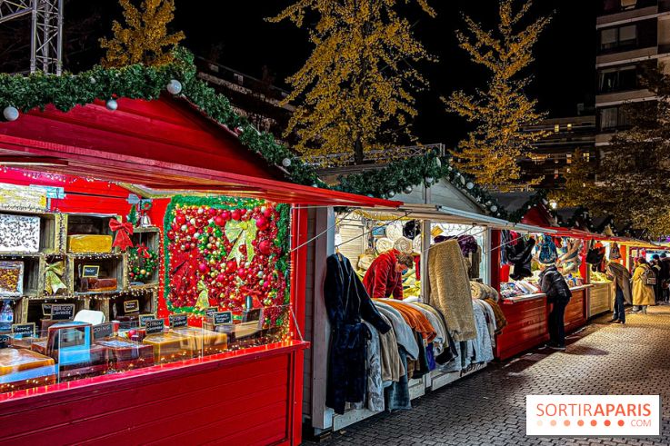 Le Marché de Noël de Boulogne Billancourt (92) : carrousel, vin chaud, illuminations - image00061