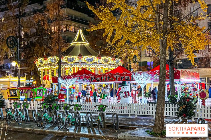 Le Marché de Noël de Boulogne Billancourt (92) : carrousel, vin chaud, illuminations - image00072