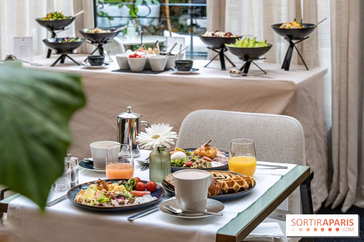 Le brunch à volonté des Jardins du Faubourg par Davide Pecorella