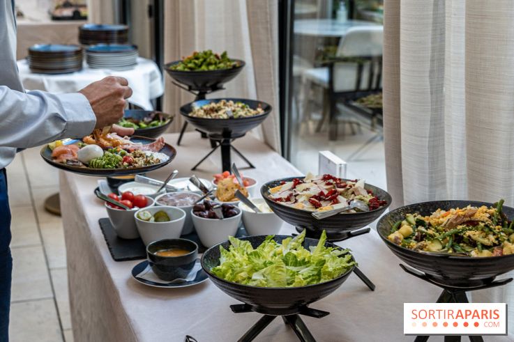 Le brunch à volonté des Jardins du Faubourg par Davide Pecorella