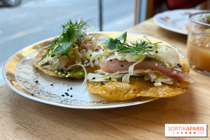 La Bagarre - Tacos daurade chimichurri