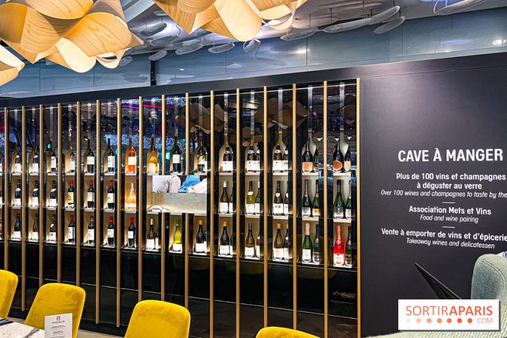 The Wine Gate, bar à vin et cave à manger des Galeries Lafayette Haussman