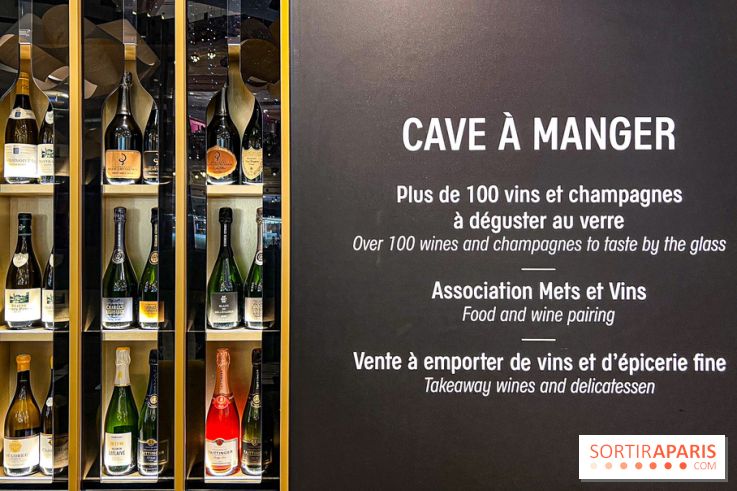 The Wine Gate, bar à vin et cave à manger des Galeries Lafayette Haussman