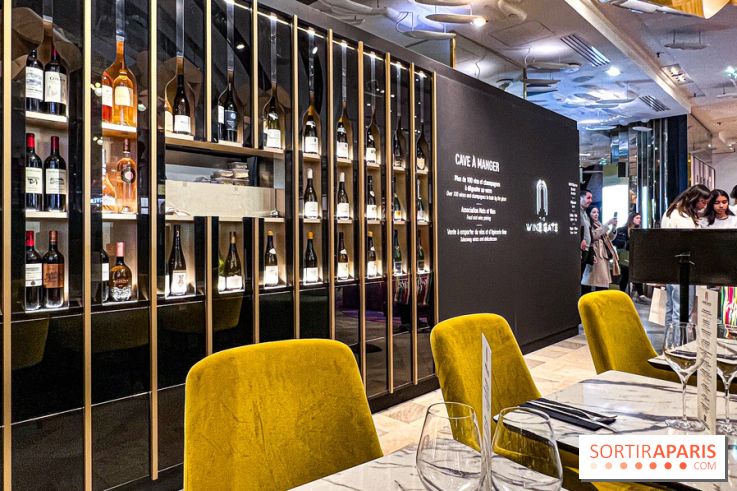 The Wine Gate, bar à vin et cave à manger des Galeries Lafayette Haussman