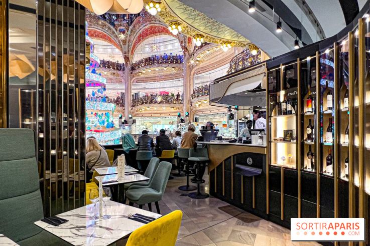The Wine Gate, bar à vin et cave à manger des Galeries Lafayette Haussman
