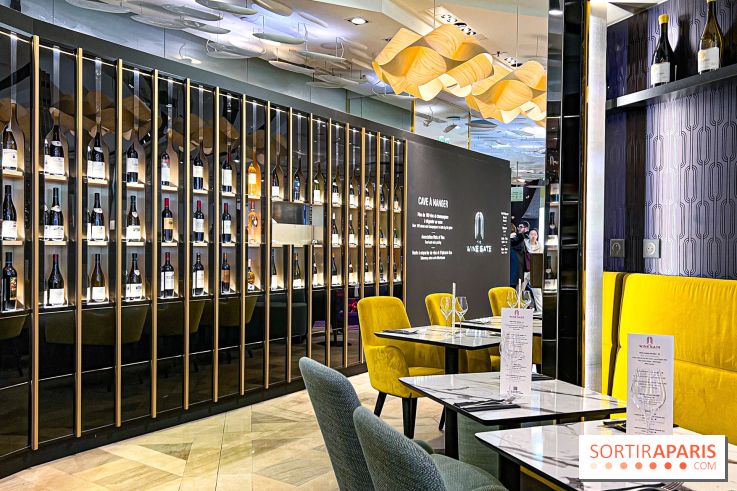The Wine Gate, bar à vin et cave à manger des Galeries Lafayette Haussman