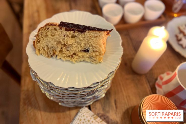 Panettone de Noël 2023 Christophe Louie x Dammann Frères