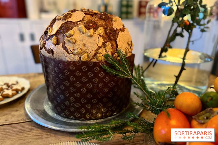 Panettone de Noël 2023 Christophe Louie x Dammann Frères