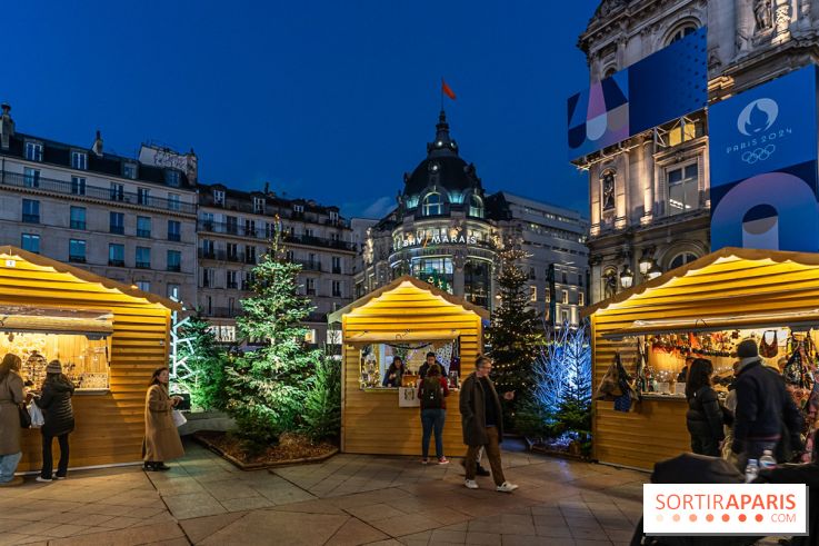 Marché de Noël de l'Hôtel de Ville 2023 spécial JO 2024 -  A7C9420