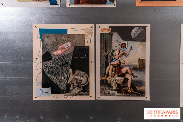 Station #1, l'exposition d’art contemporain de l’Observatoire de l’Espace à la Galerie Colbert
