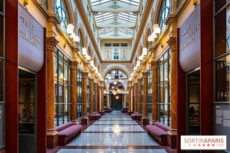 La Galerie Colbert, le passage couvert parisien, voisin de la Galerie Vivienne