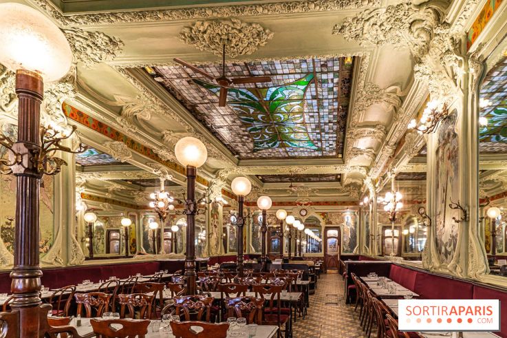 Le Bouillon Julien, la brasserie au sublime décor art nouveau, son menu et ses plats