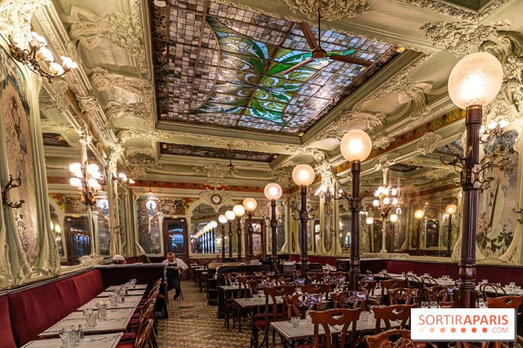 Le Bouillon Julien, la brasserie au sublime décor art nouveau, son menu et ses plats