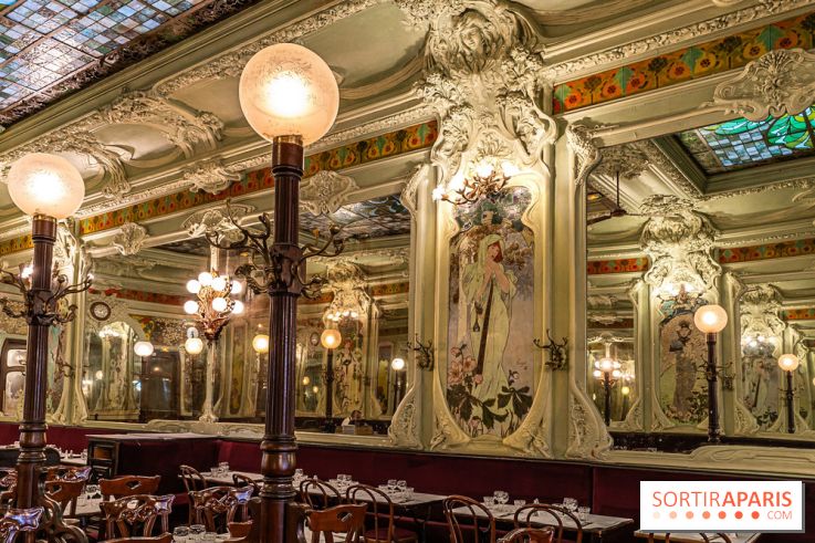 Le Bouillon Julien, la brasserie au sublime décor art nouveau, son menu et ses plats