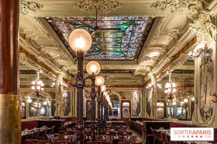 Le Bouillon Julien, la brasserie au sublime décor art nouveau, son menu et ses plats