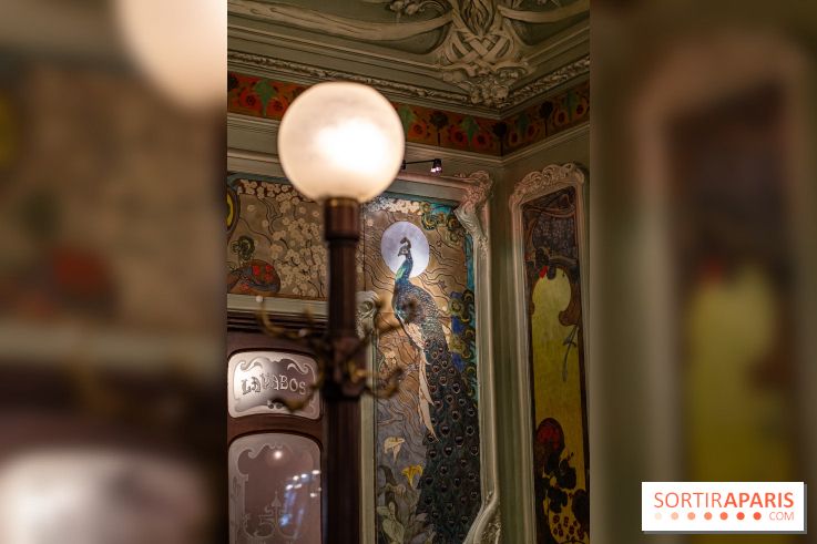 Le Bouillon Julien, la brasserie au sublime décor art nouveau, son menu et ses plats -  paon