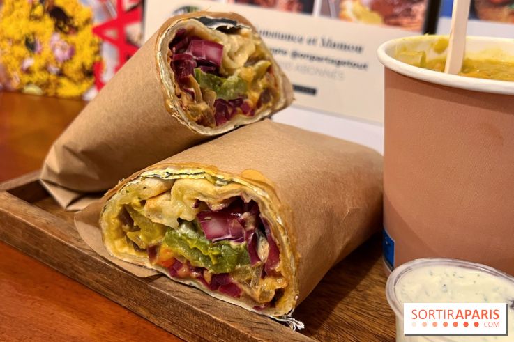 Kuna, naan indien façon street-food - Naan courge