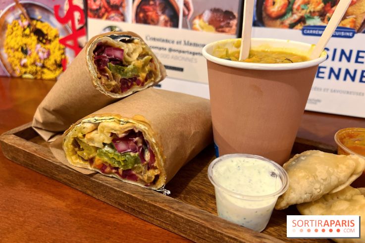 Kuna, naan indien façon street-food - Naan courge