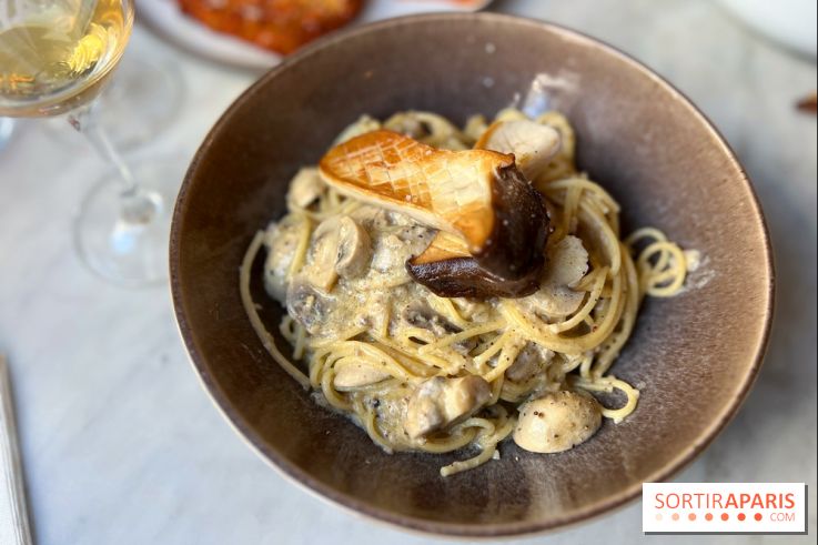 Yard - Spaghetti aux champignons