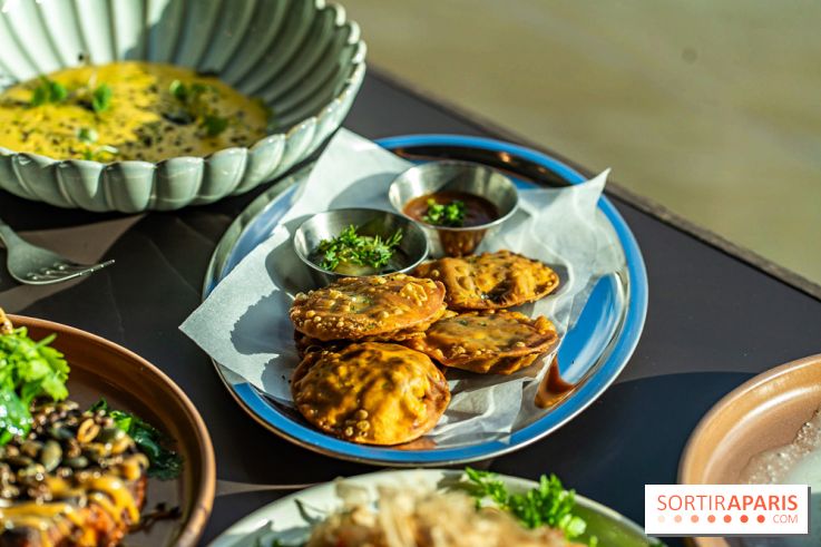 Maison Jaune, le restaurant-péniche de Boulogne-Billancourt -  wonton de boudin noir