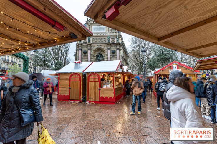 Le Marché de Noël de Saint-Michel à Paris