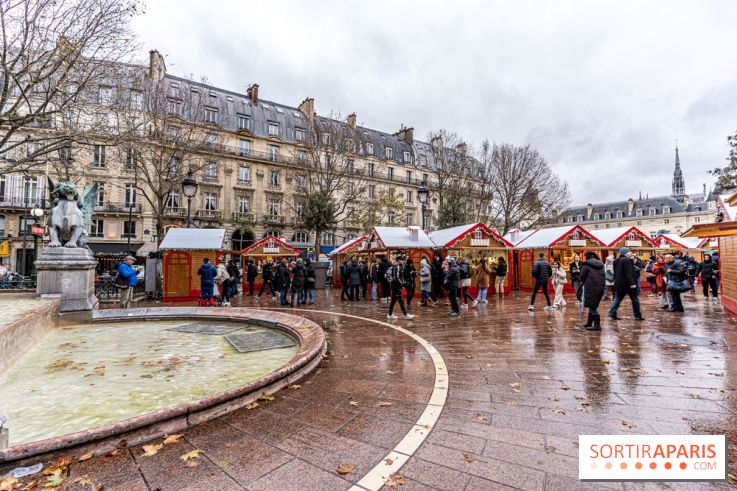 Le Marché de Noël de Saint-Michel à Paris