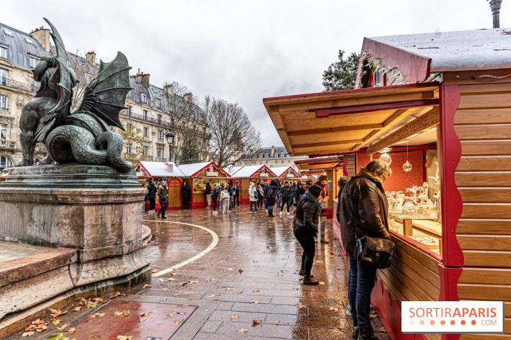 Le Marché de Noël de Saint-Michel à Paris -  A7C0067