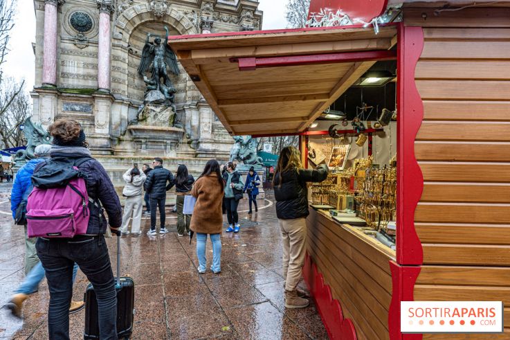 Le Marché de Noël de Saint-Michel à Paris -  A7C0068