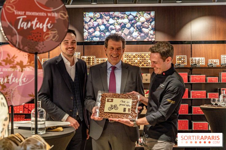Läderach, la 1ère boutique du chocolatier suisse à Paris