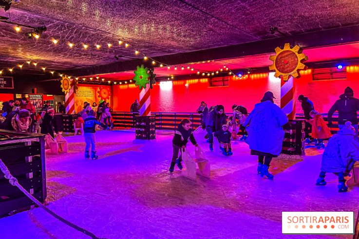 Noël au Parc Astérix 2023, sentier de lumières et patinoire