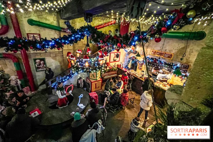 Noël au Parc Astérix 2023, sentier de lumières et patinoire
