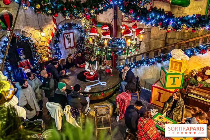 Noël au Parc Astérix 2023, sentier de lumières et patinoire
