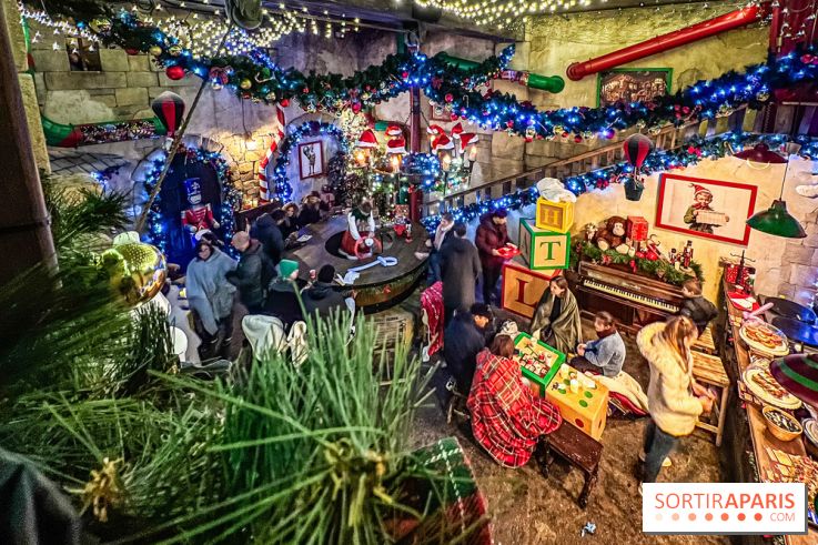 Noël au Parc Astérix 2023, sentier de lumières et patinoire - IMG 4935