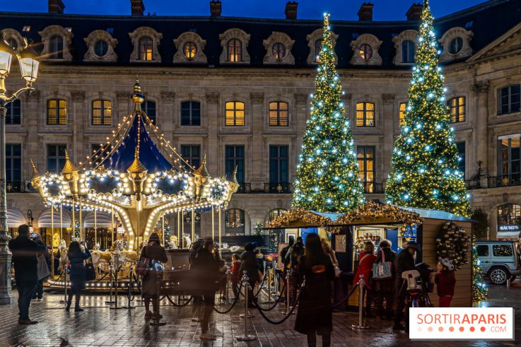 Le chalet de Noël du Ritz et son carrousel gratuit